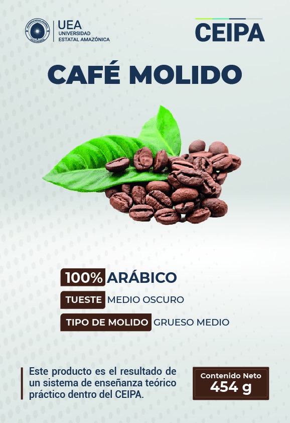 CAFÉ ARABICO TOSTADO MOLIDO