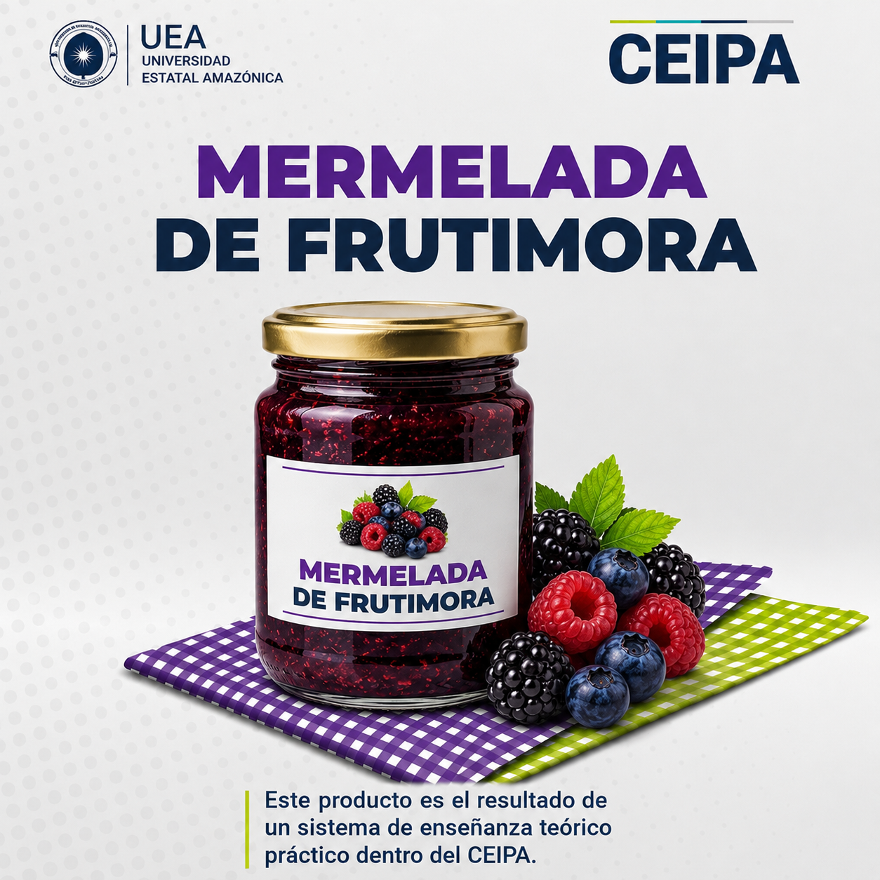 MERMELADA DE FRUTIMORA - 250 gr (Frasco de vidrio)